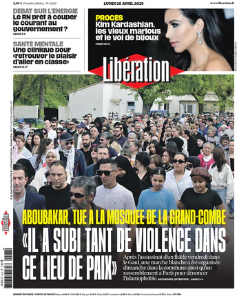 Libration 28 avril 2025