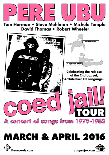 image de l'affiche du Coed Jail Tour europen