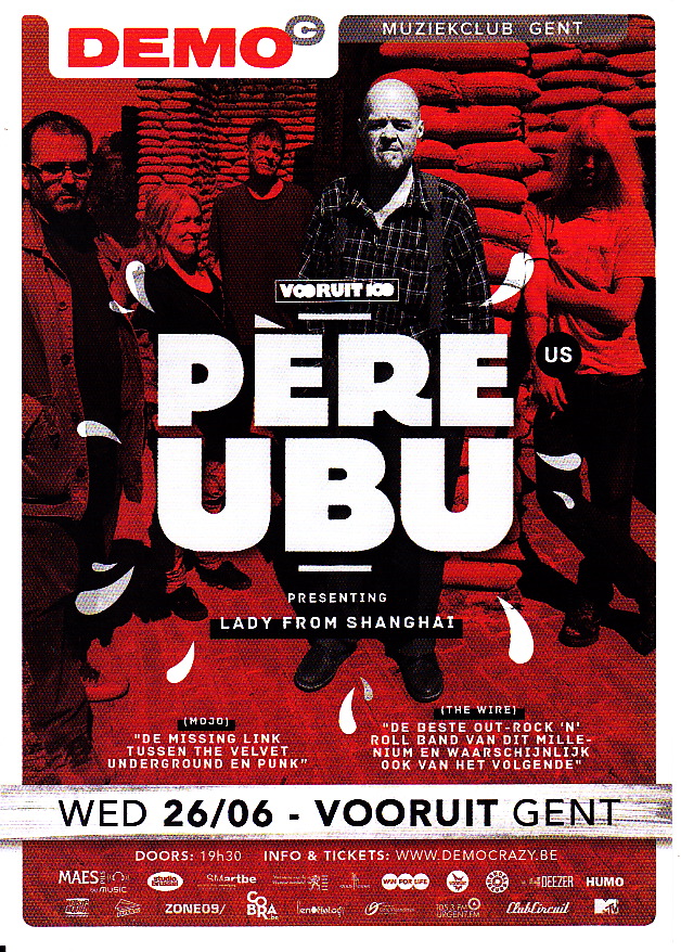 Flyer concert du 26 juin 2013  Gent