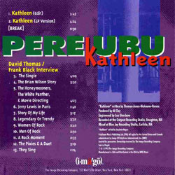 Promo cd Kathleen