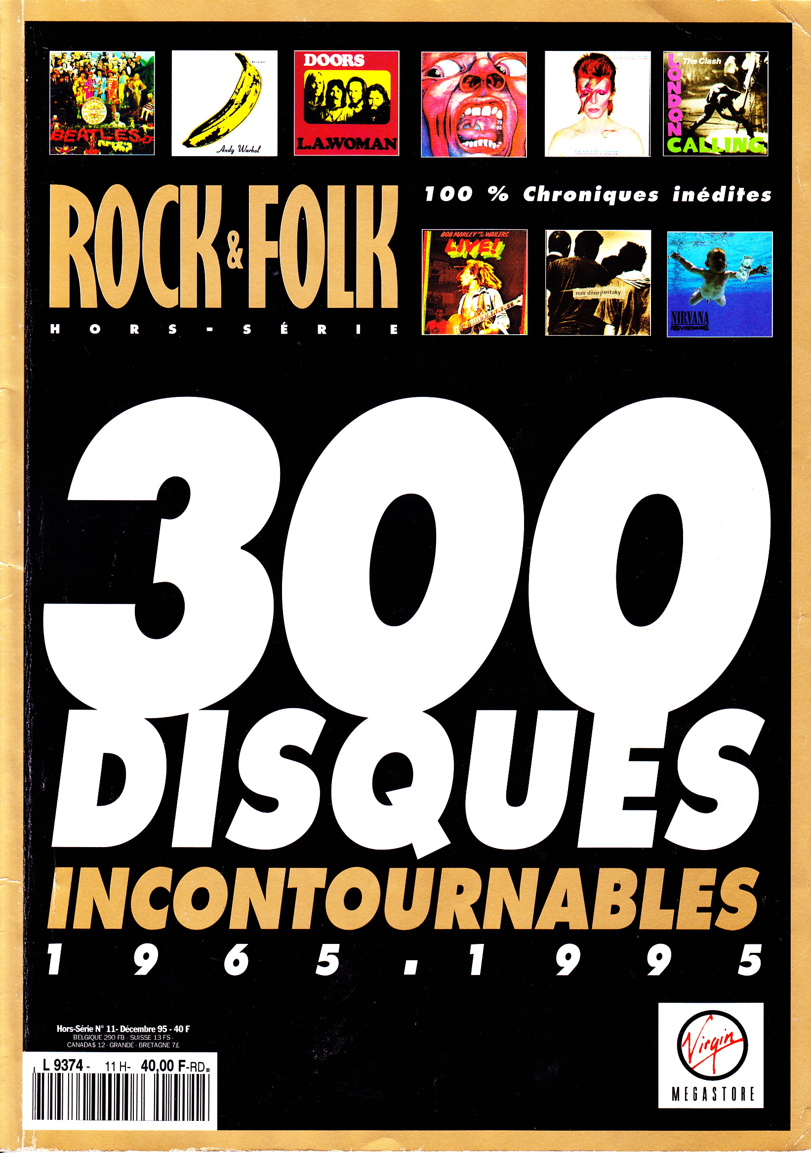 Rock & Folk hors srie n11 dcembre 1995